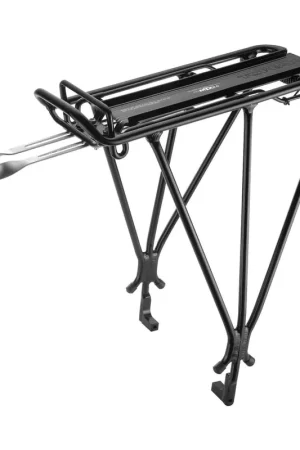 TOPEAK PORTAPACCHI POSTERIORE explorer (disco) con sistema mtx / mtx 2.0 quicktrack e molla spring clip - per ruote 26", 27.5" (650b) e 700c Pagamento Sicuro