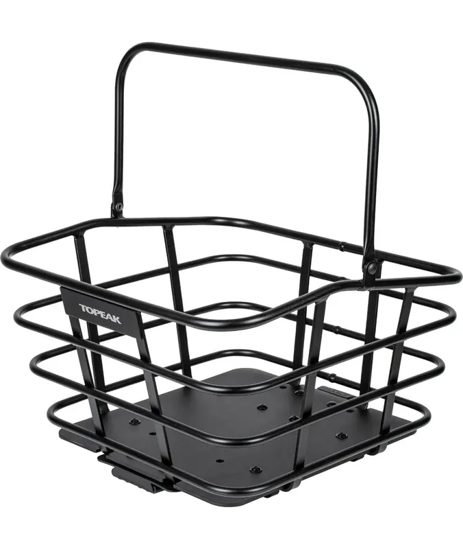 Esclusivo TOPEAK CESTINO ANTERIORE/POSTERIORE urban basket dx (18 l) con attacco mtx quicktrack 2.0