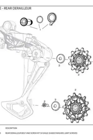 Compra Oggi Stesso viti sram conjunto estabilizador sx eagle