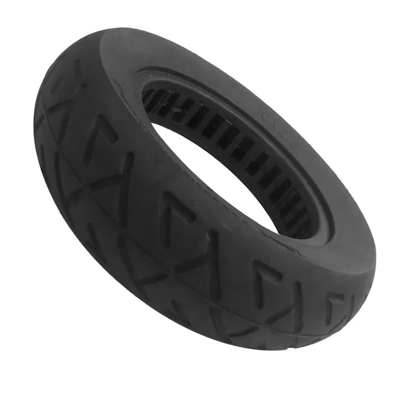 Compra Oggi Stesso Pneumatico pieno gomma solida ruota 10x2.5-6.1 /255x80 /B34 pollici cerchi 34mm compatibile Kugoo Kirin KuKirin M4/M4 Pro e altri monopattini elettrici
