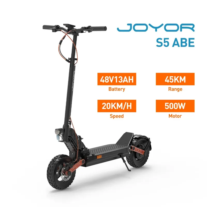 JOYOR S5 (ABE) Monopattino elettrico 500W Motore Batteria 48V 13Ah 20Km/h | Garanzia italiana Ultime Pezzi