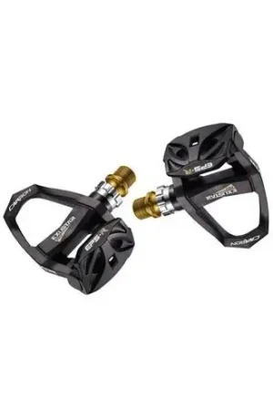 Nuovo Arrivo Coppia di pedali EXUSTAR Race E-PR200 CKTi carbonio titanio 176 gr