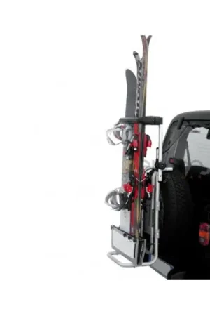 Portasci posteriore per 4x4 con attacco ruota PERUZZO Stelvio in alluminio art. 373/A + art. 376/A Scelto Dai Clienti