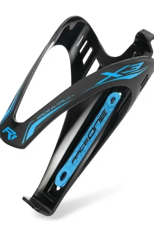 Prezzo Ridotto Portaborraccia X3 in Policarbonato Nero/Blu Finitura Opaca