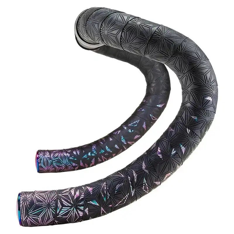 Novità Nastro Manubrio STARFADE 2160x30x2,5mm in Poliuretano Oil Slick +Tappo
