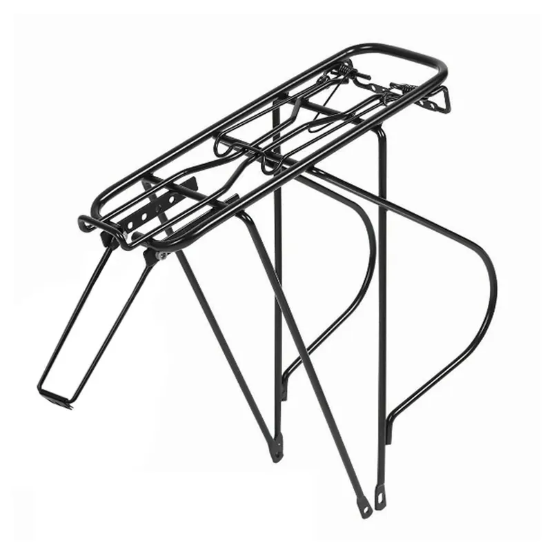 Portapacchi Posteriore CITY BIKE 26/28 con Protezione Laterale Nero Consegna Rapida