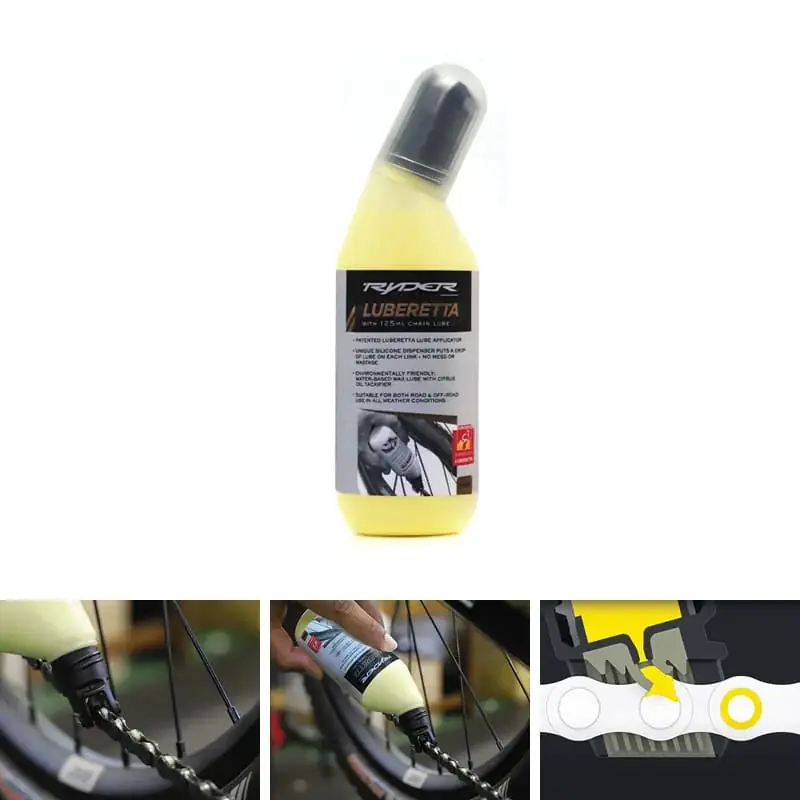 Novità Lubrificante Catena LUBERETTA con 125ml di Lubrificante WAXLUBE