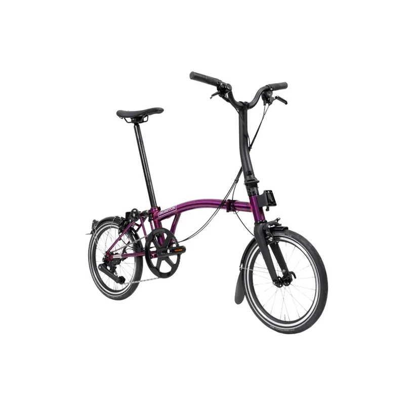 Bicicletta Brompton P-Line 12V con manubrio MID, laccata 2026 Consegna Rapida