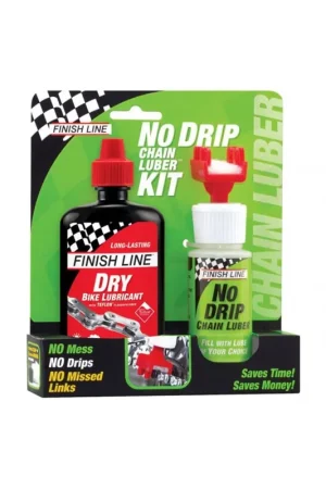 Direttamente Dal Produttore Kit Finish Line con applicatore antigoccia + lubrificante Dry Teflon da 4oz.