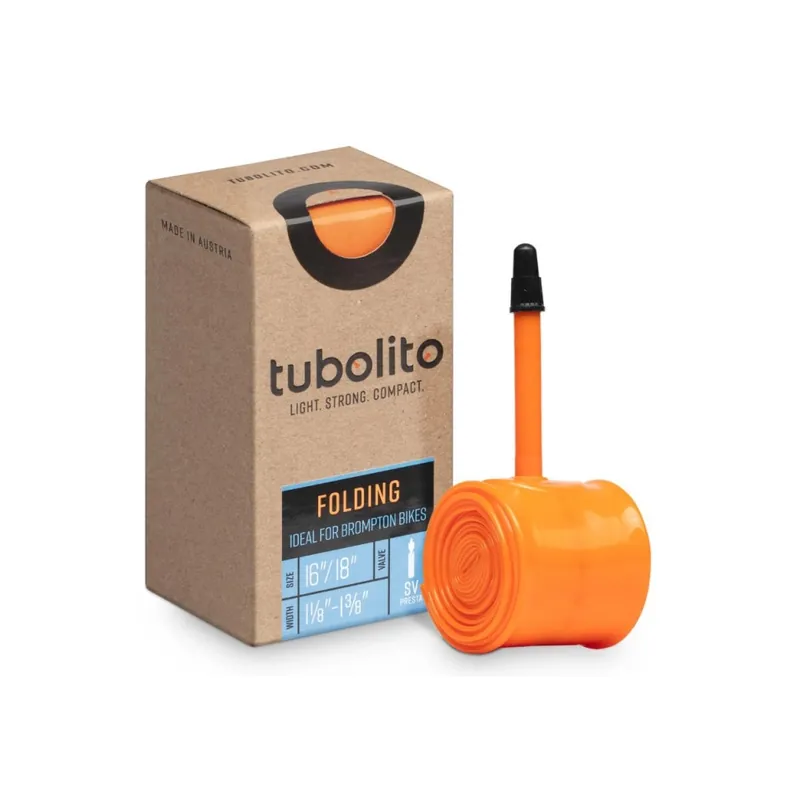Saldi Tubolito Tubo Bicicletta Pieghevole Tubo 16/18 Presta 42mm