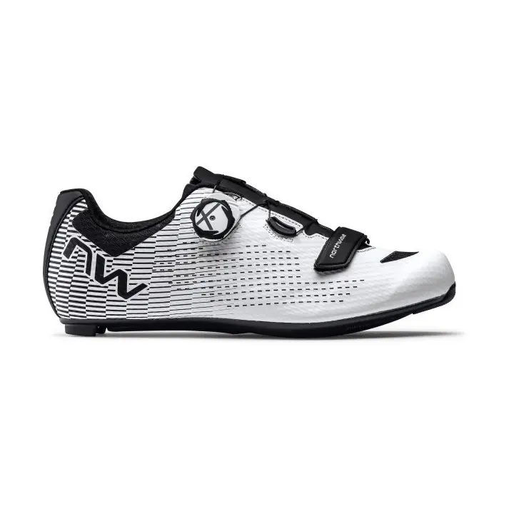 Scarpe Northwave Storm Carbon 2 - Bianco/Nero Consegna Rapida